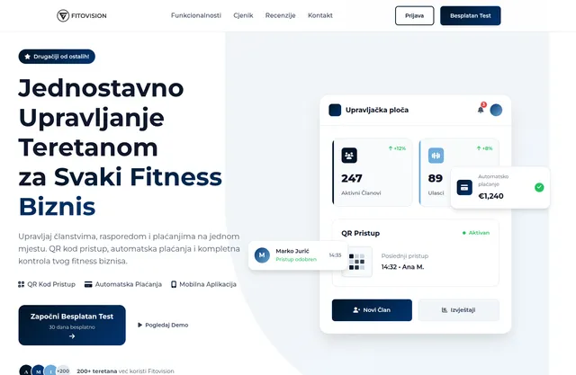 Wie wir Fitovision entwickelten: Die All-in-One-Fitnessstudio-Plattform, die 7 separate Tools ersetzte