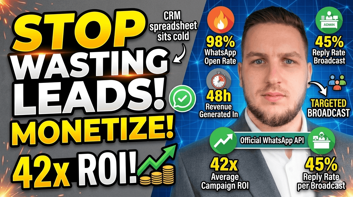 WhatsApp Database Monetization: 42× ROI in 48 Hours